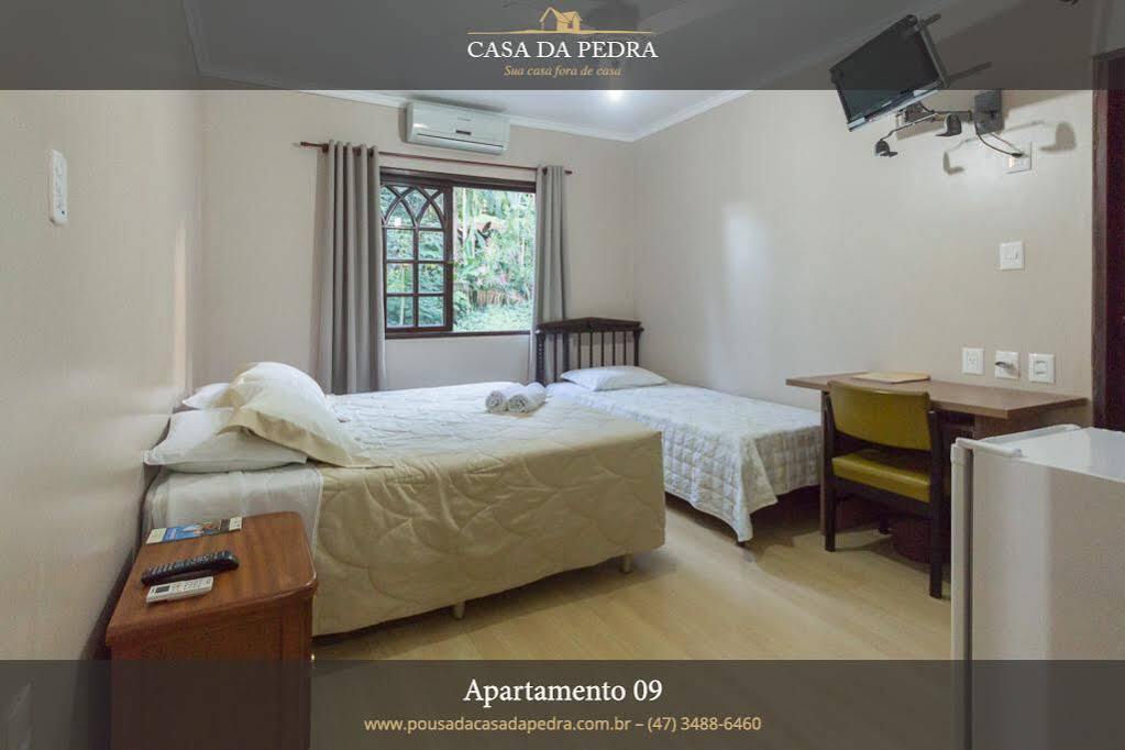 Pousada Casa Da Pedra Блуменау Экстерьер фото
